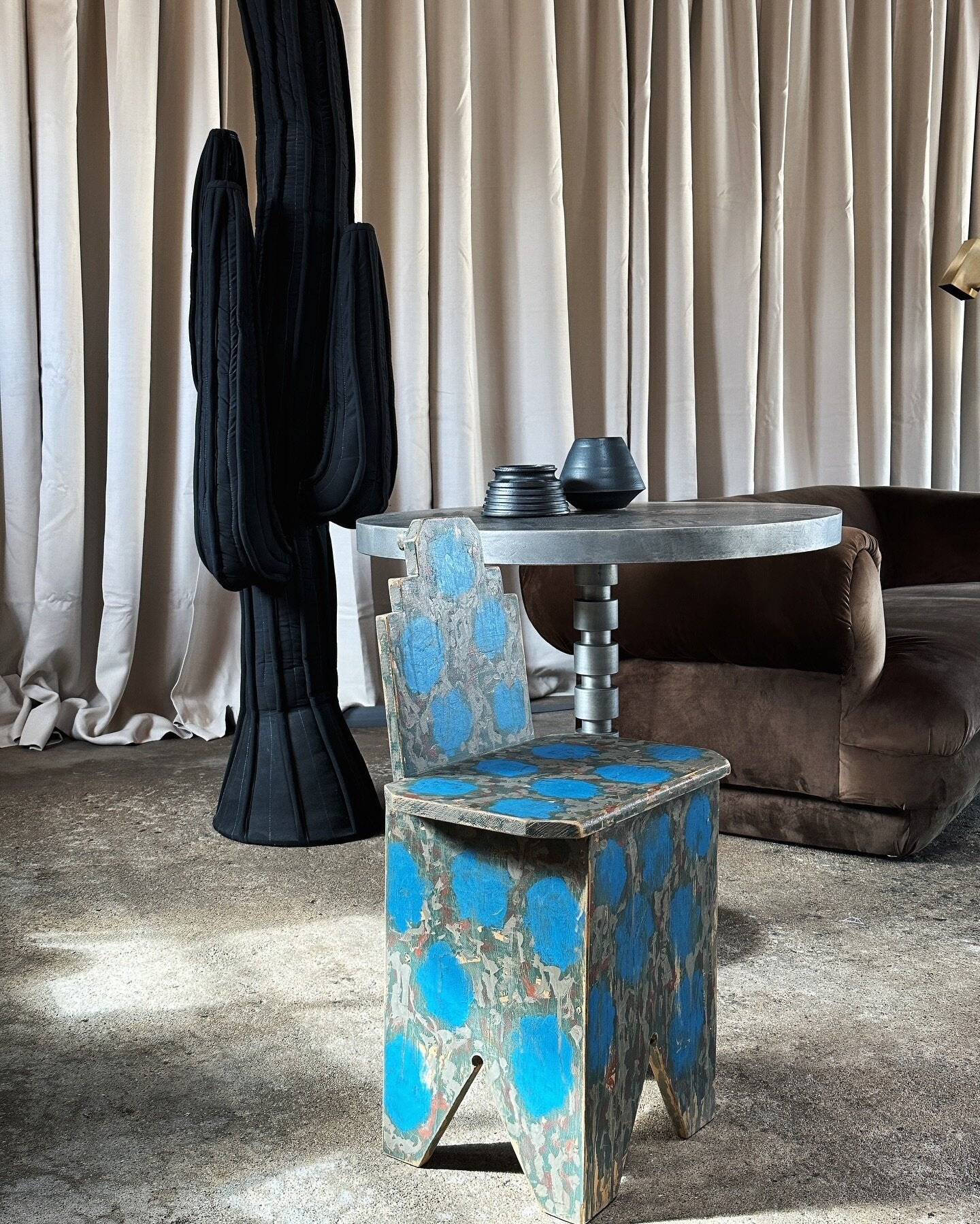 Folk Art Chair, by Bud Holman