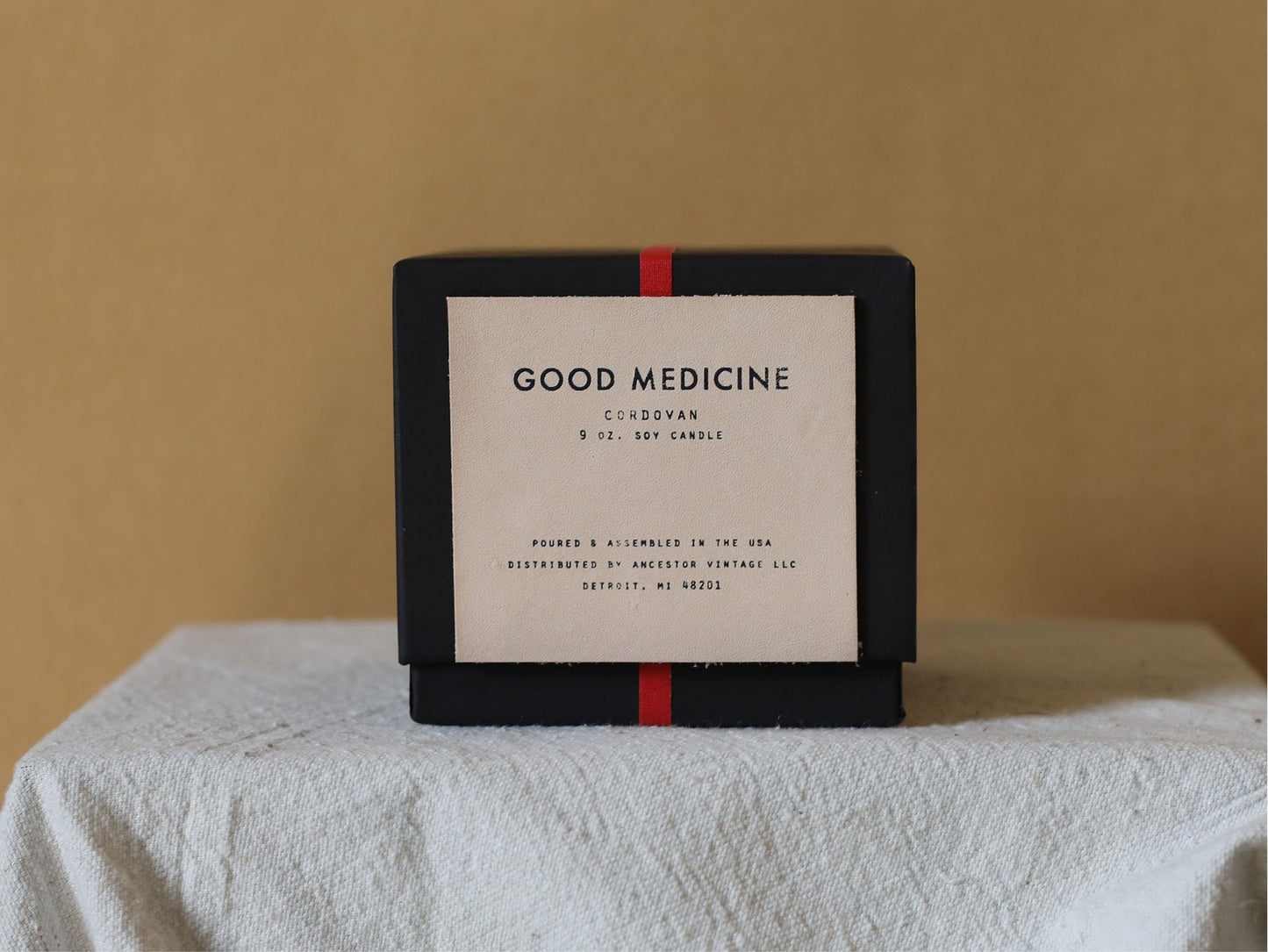 Good Medicine CORDOVAN Candle