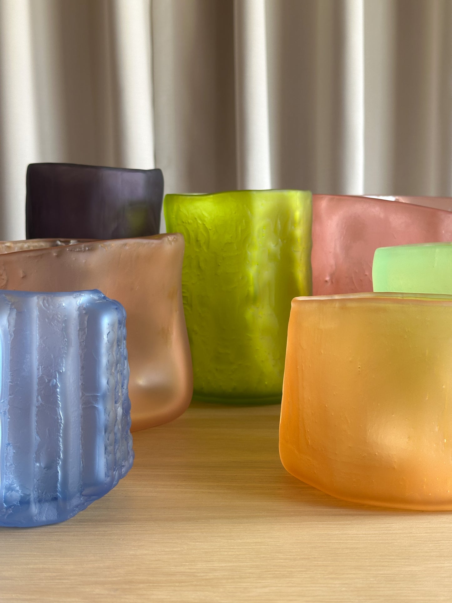 "Special Vessel" #7 - Mold-blown glass by Sara Hubbs