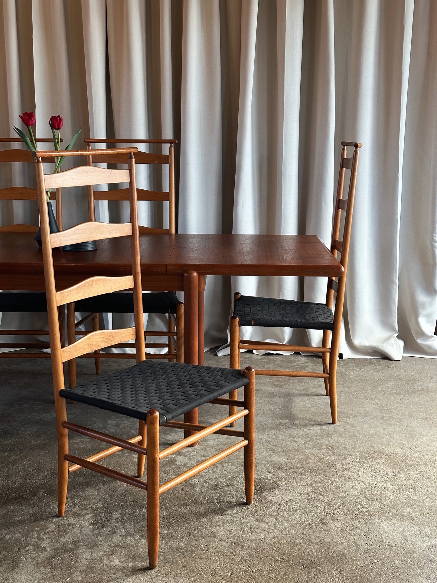 Vintage Nichols & Stone Shaker Style Dining Chairs (set of 6)