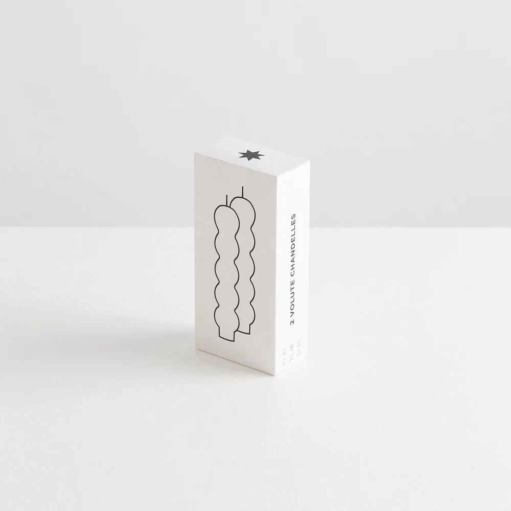 Maison Balzac VOLUTE CANDLES (set of 2)