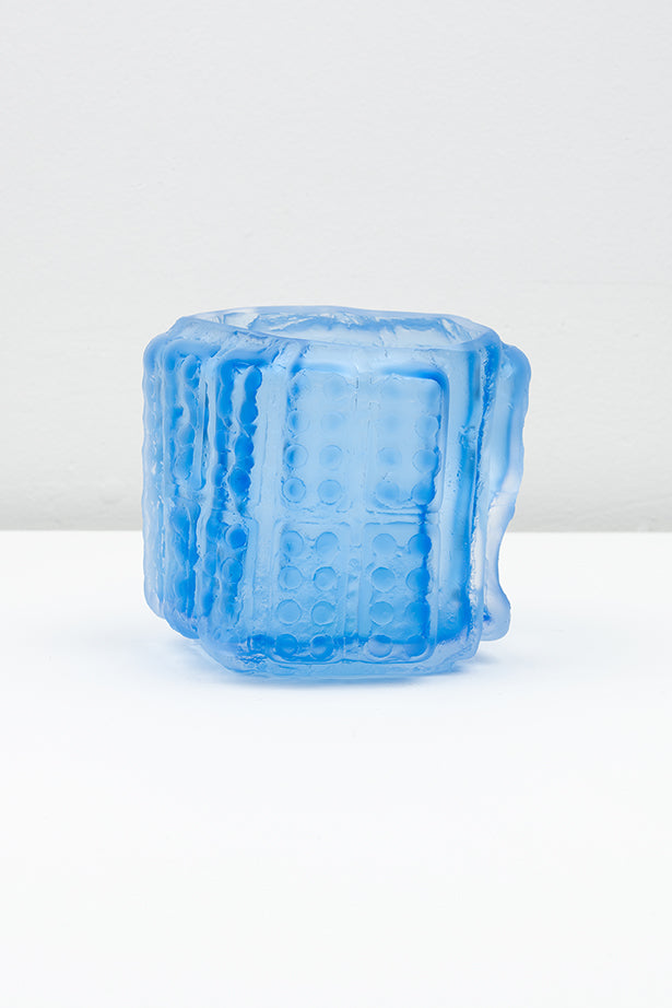 "Special Vessel" #3 - Mold-blown glass by Sara Hubbs