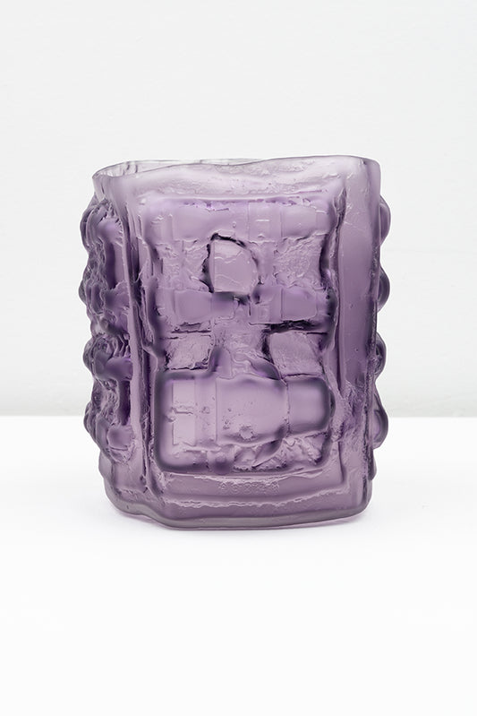 "Special Vessel" #5 - Mold-blown glass by Sara Hubbs