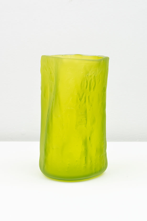"Special Vessel" #6 - Mold-blown glass by Sara Hubbs