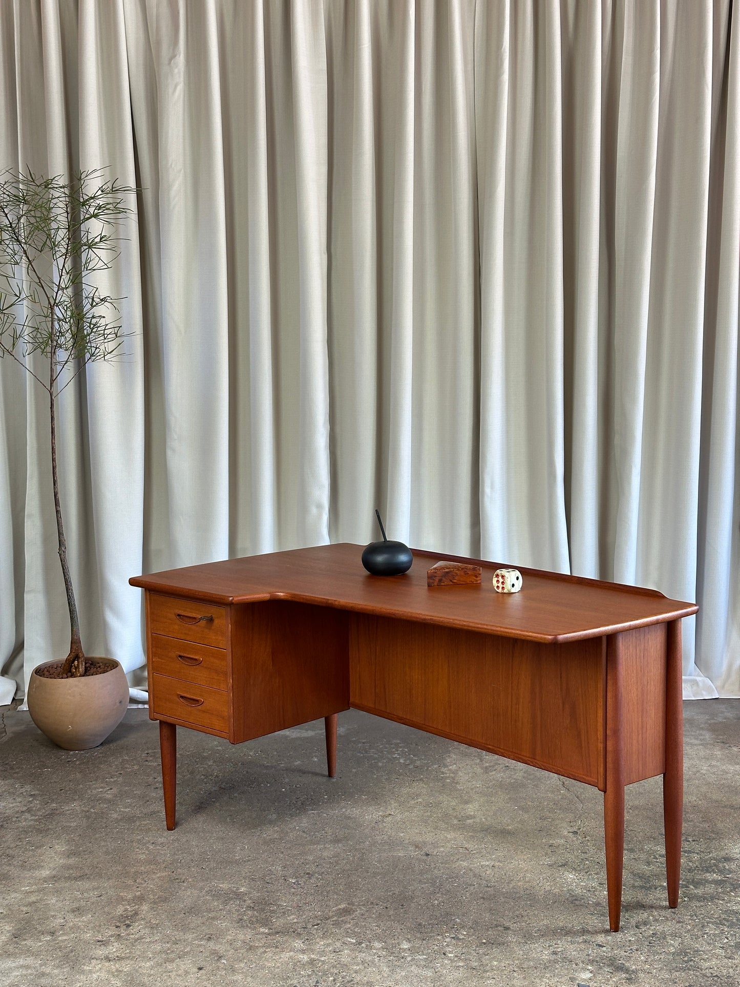 1960's Gören Strand Model A10 Desk for Lelångs Möbelfabrik, Sweden