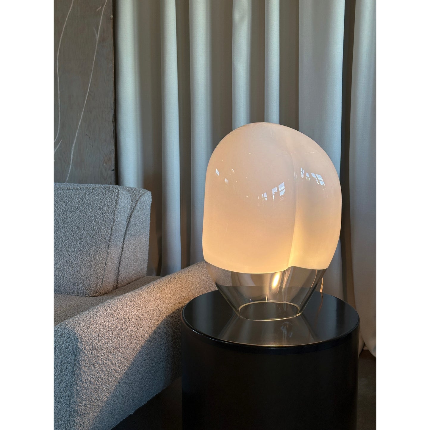 Vintage Luciano Vistosi Table Lamp for Vetreria Vistosi, Italy