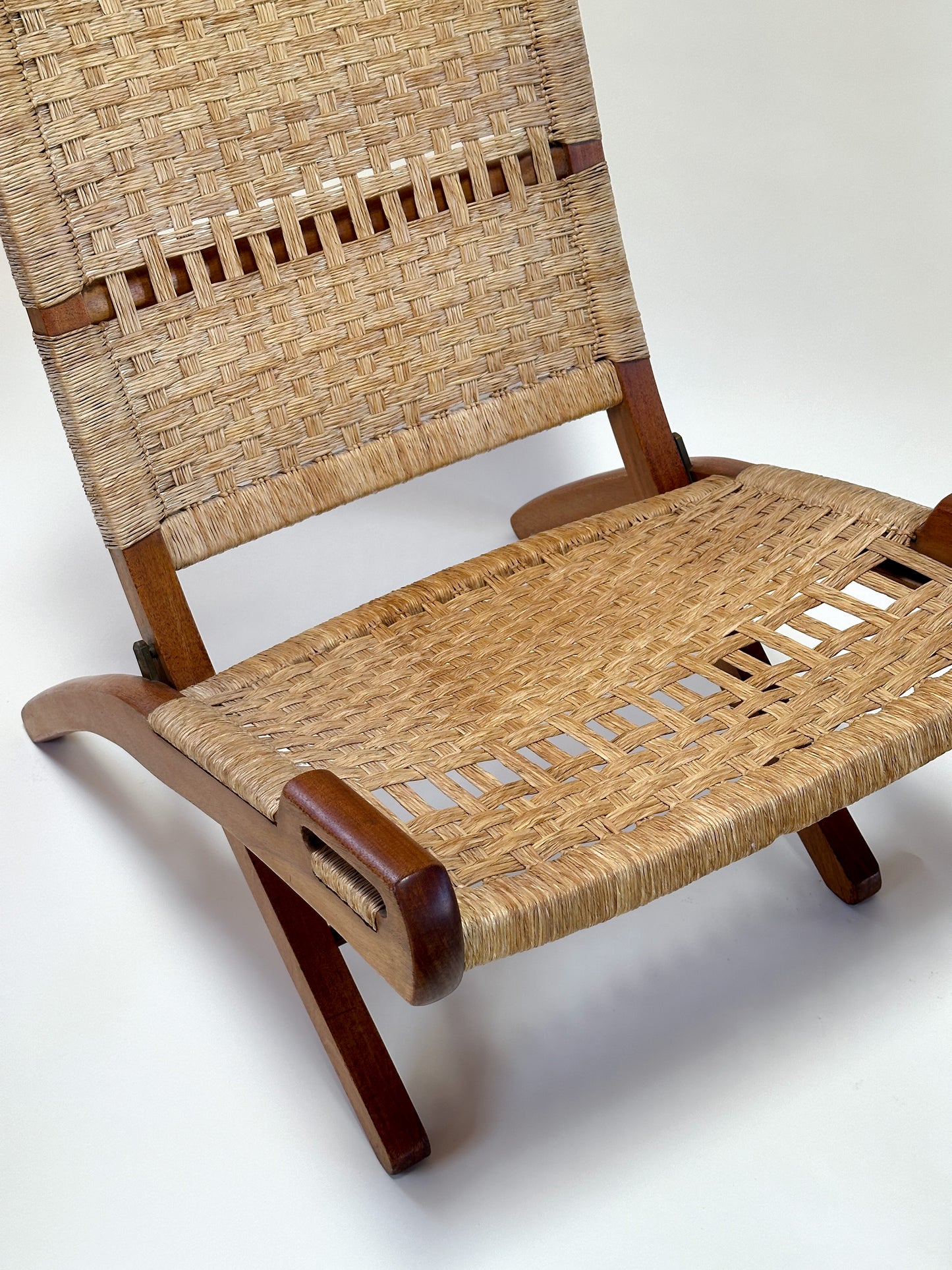 Vintage Folding Chair | manner of Hans Wegner