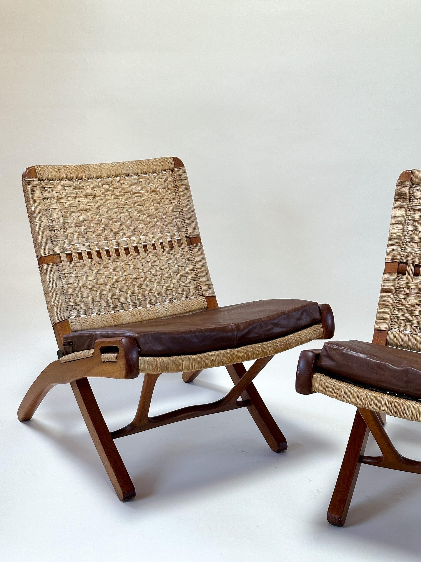 Vintage Folding Chair | manner of Hans Wegner